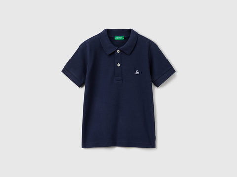 Short sleeve polo in pure cotton - ucb_image_FS