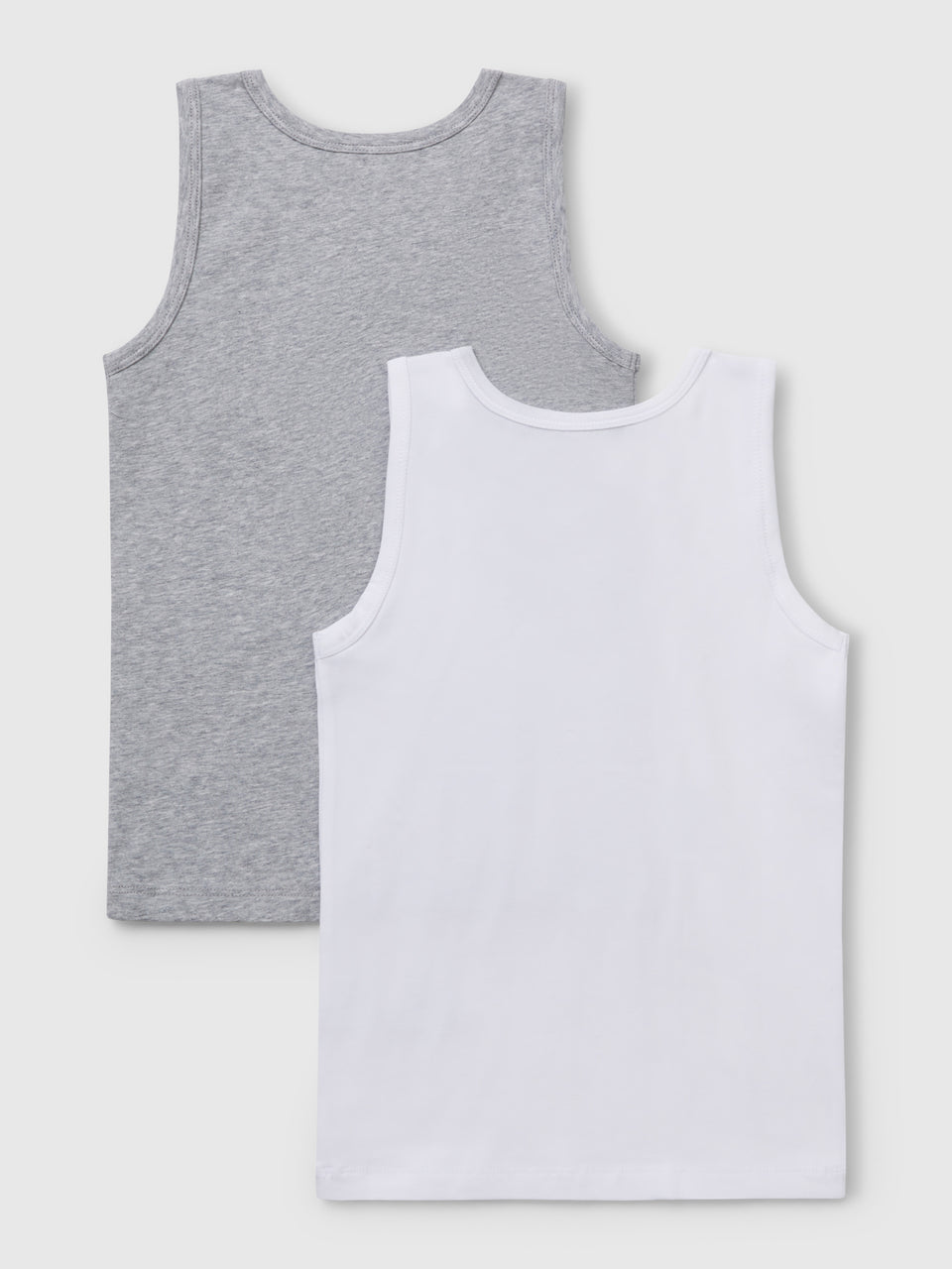Two tank tops in stretch organic cotton - ucb_image_BS