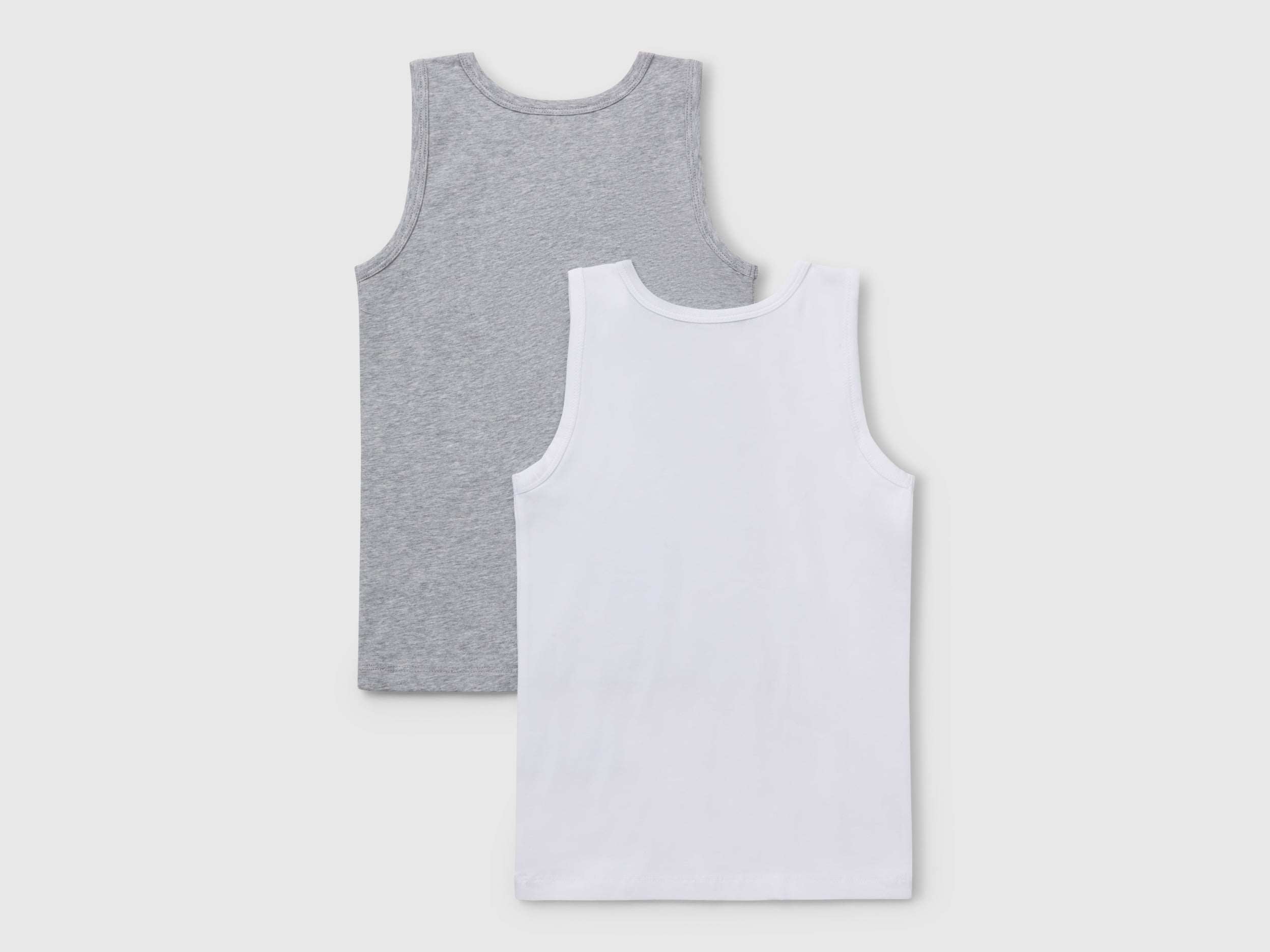 Two tank tops in stretch organic cotton - ucb_image_BS