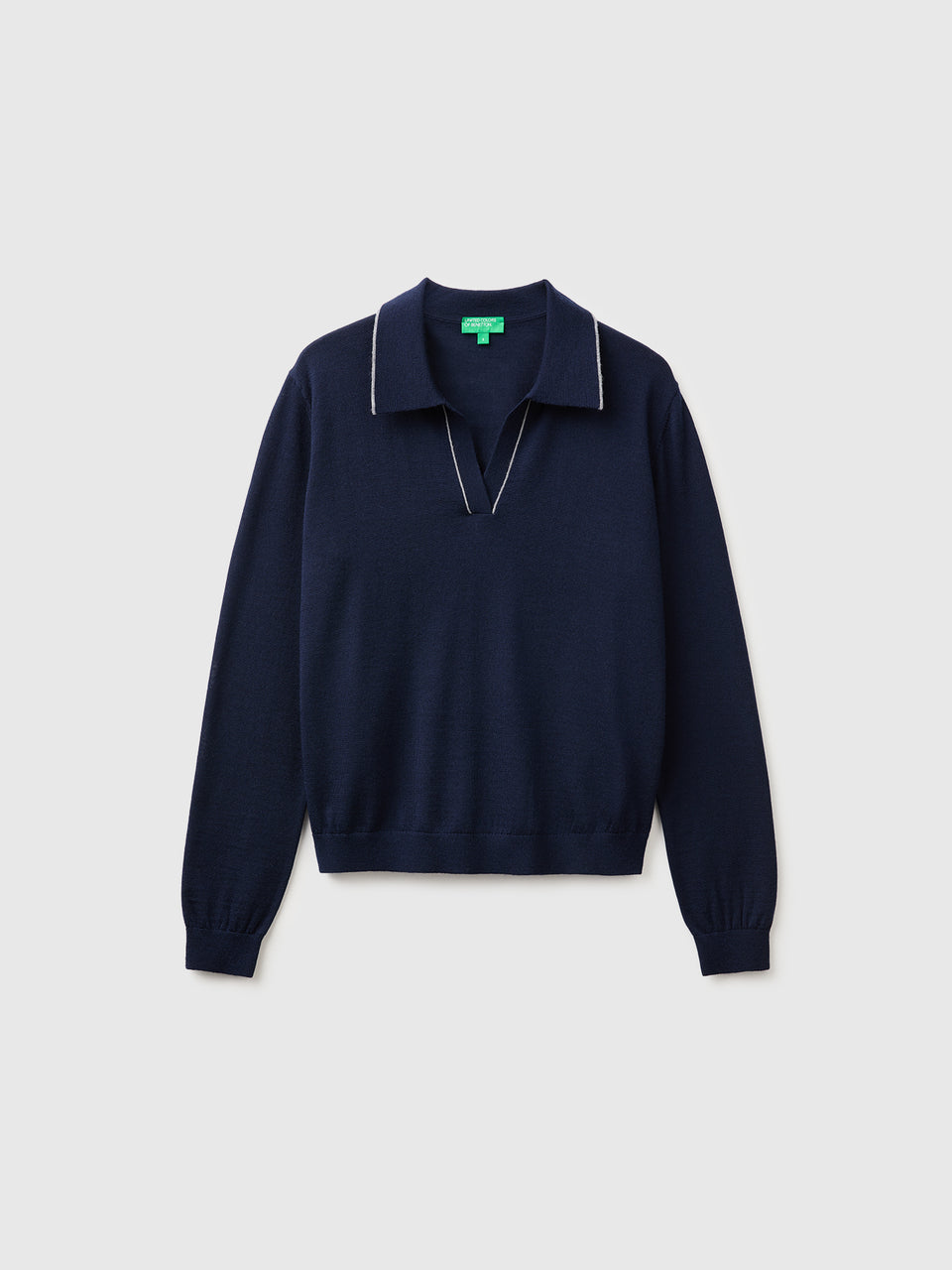Polo de malha em pura lã Merino - ucb_image_FS