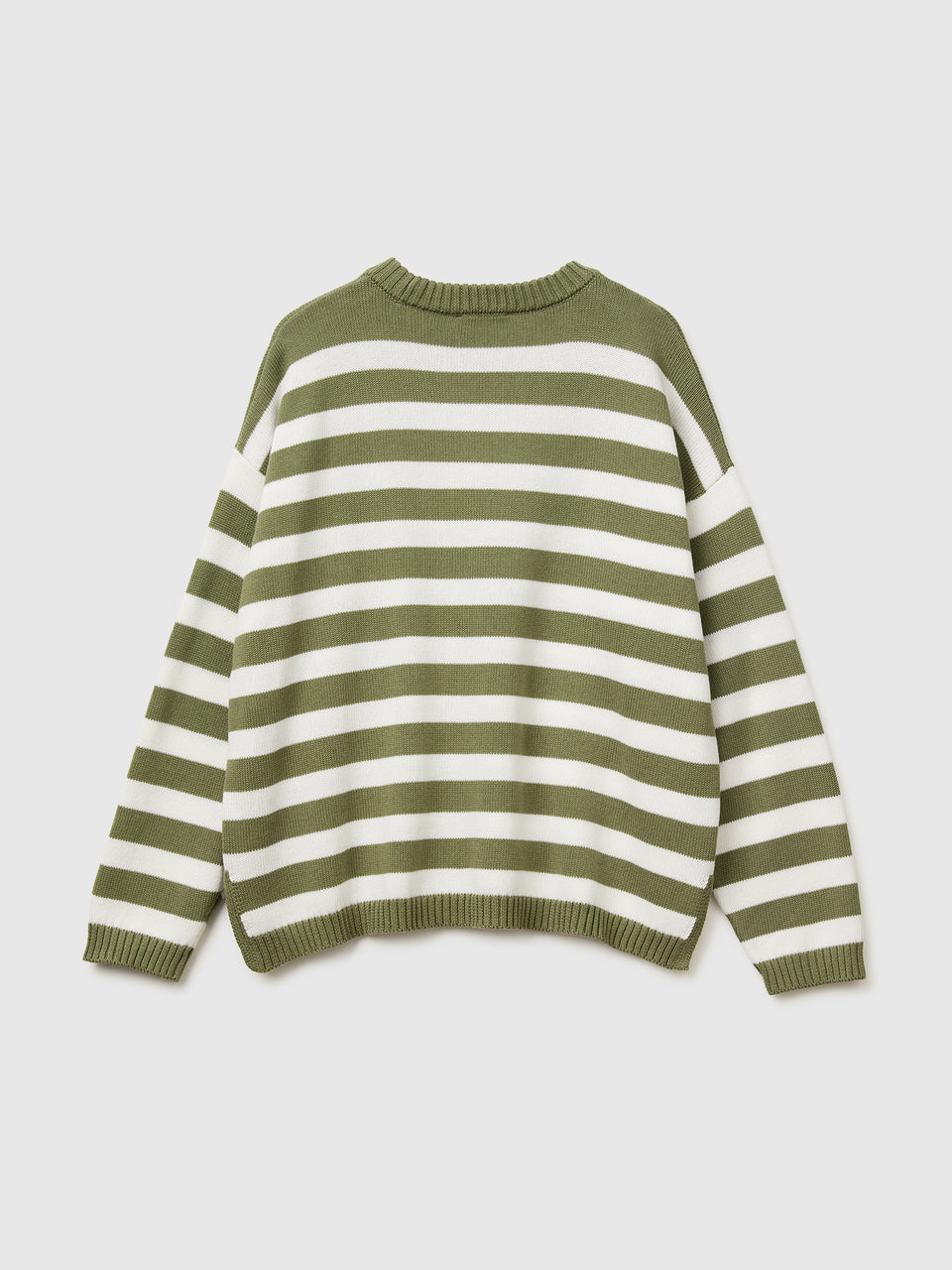 Striped sweater in tricot cotton - ucb_image_BS