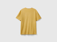T-shirt bege em algodão flamé - ucb_image_BS