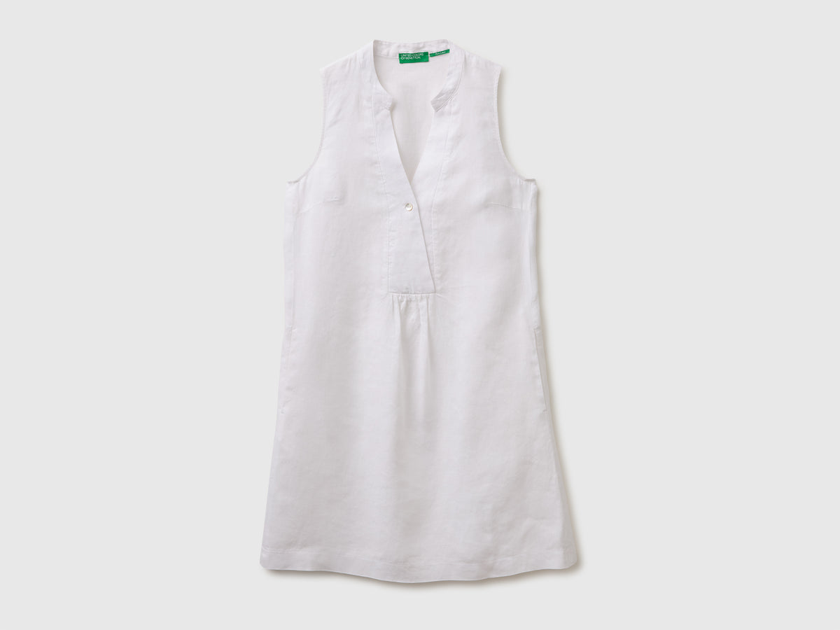 100% linen short dress - ucb_image_FS