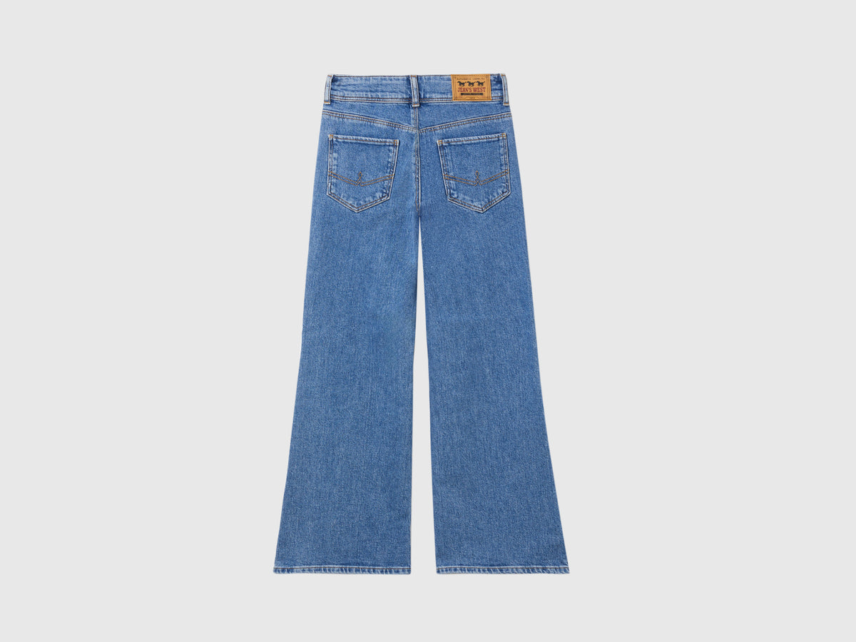 Jeans flare fit lavagem clara - ucb_image_BS