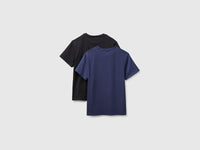Duas t-shirts sem mangas interiores em algodão stretch - ucb_image_BS