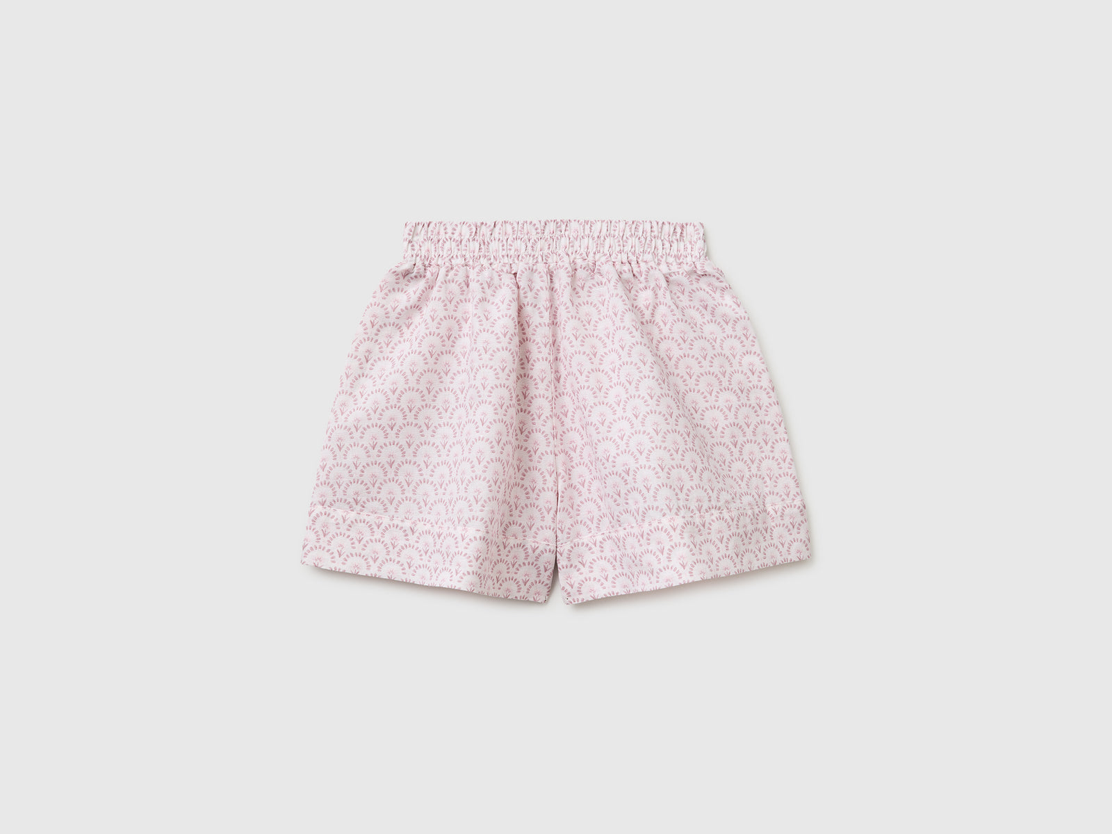 Floral linen blend shorts - ucb_image_BS