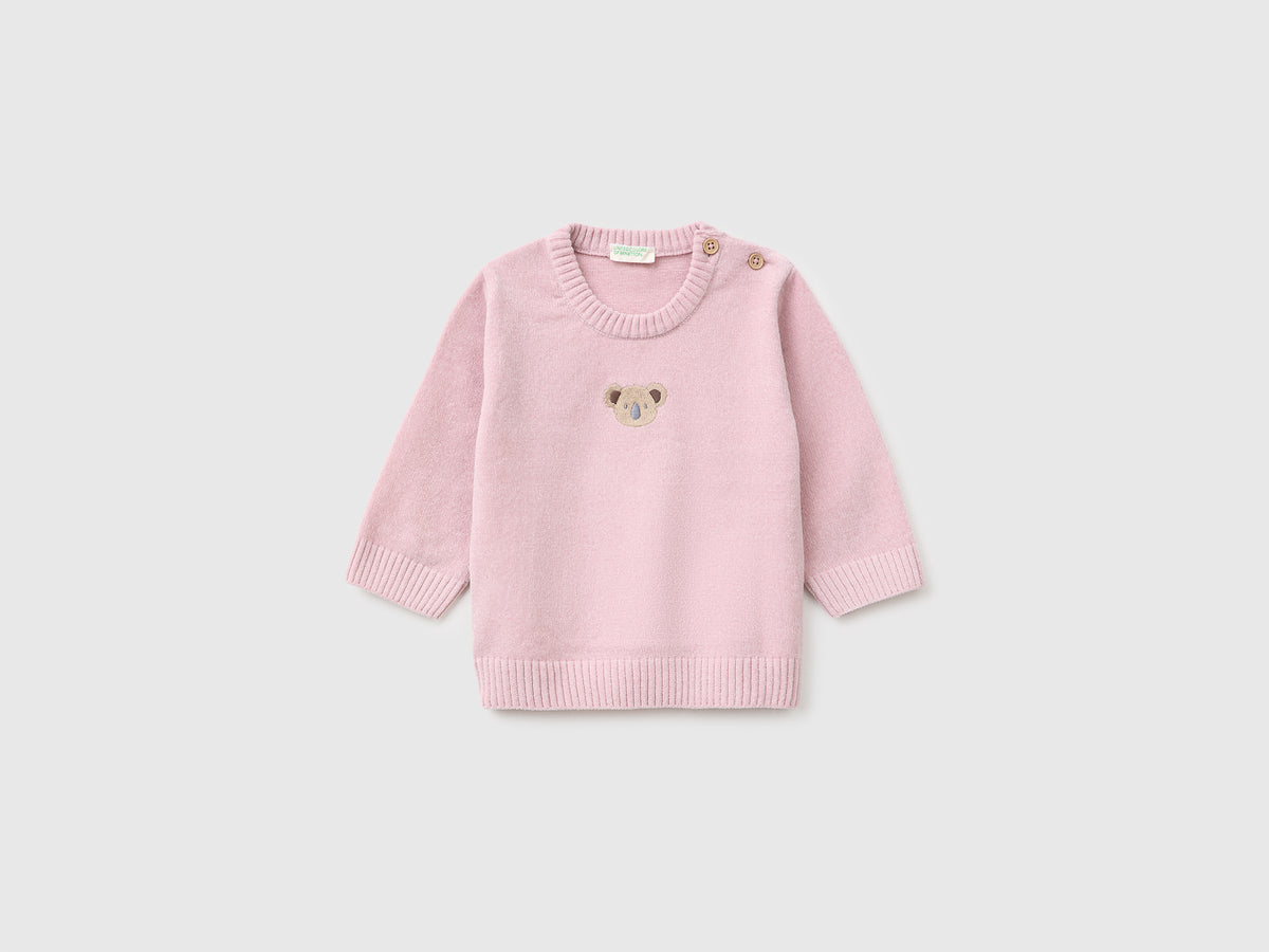 Camisola em chenille com bordado - ucb_image_FS