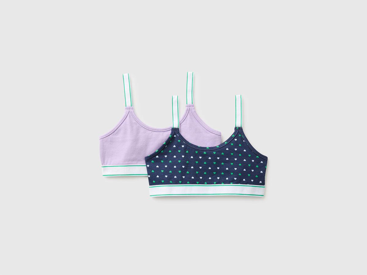 Dois brassieres com elástico logótipo - ucb_image_FS
