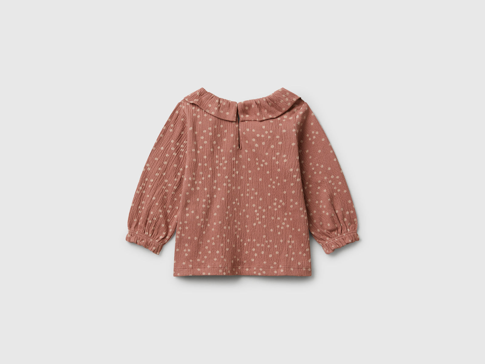 T-shirt às bolinhas com gola - ucb_image_BS