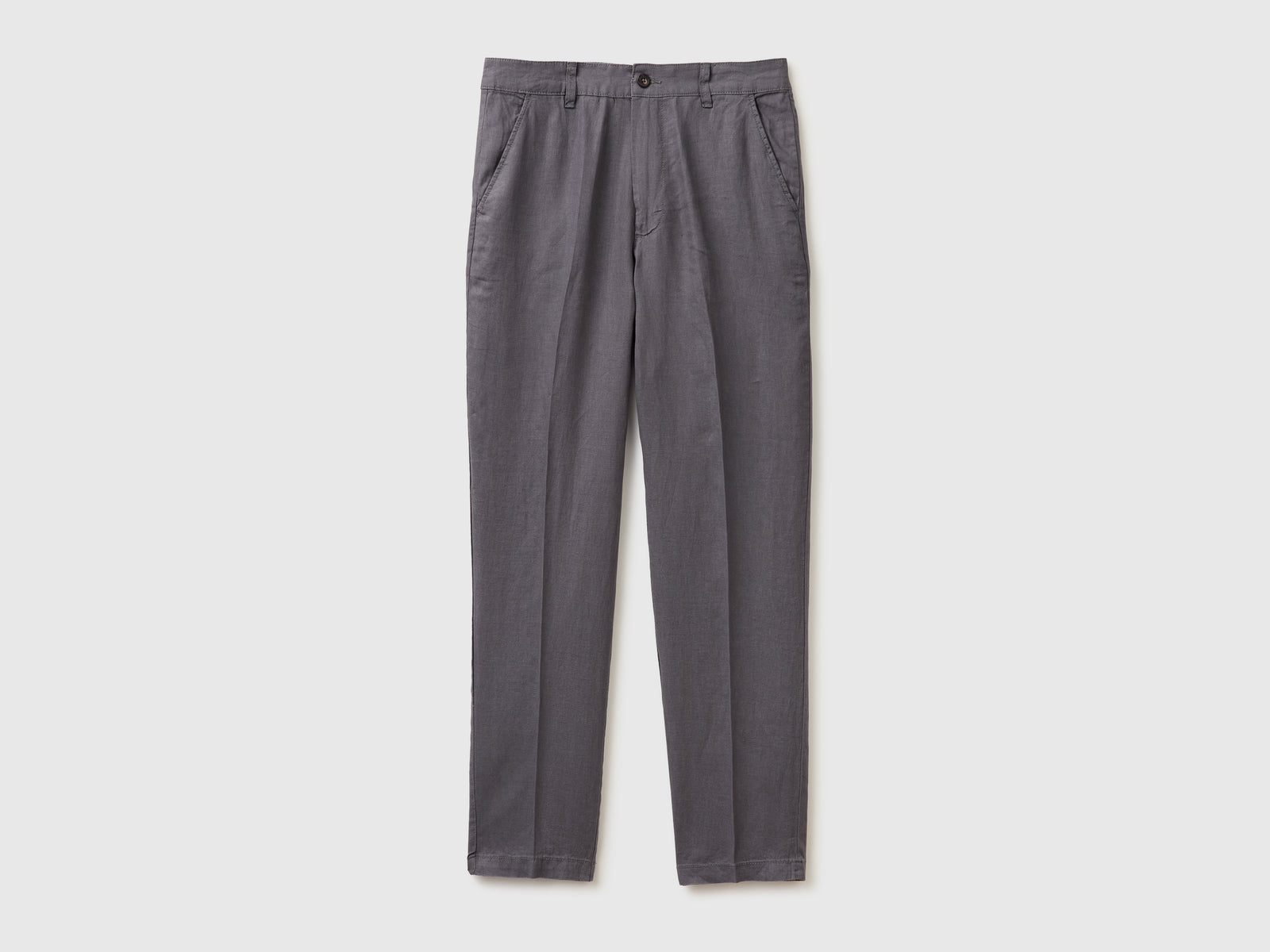 Chinos straight em puro linho - ucb_image_FS