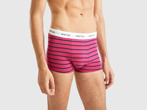 Boxers às riscas em algodão orgânico stretch - ucb_image_F