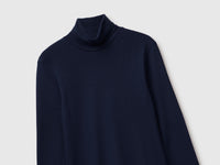 T-shirt de gola alta em algodão de fibra longa - ucb_image_FY