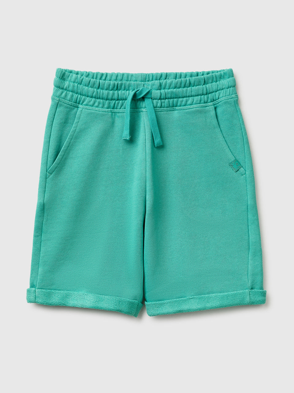 Bermuda shorts in pure cotton fleece - ucb_image_FS