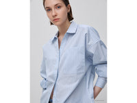 Camisa às riscas 100% algodão - ucb_image_FY