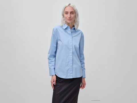 Camisa em algodão às riscas - ucb_image_F