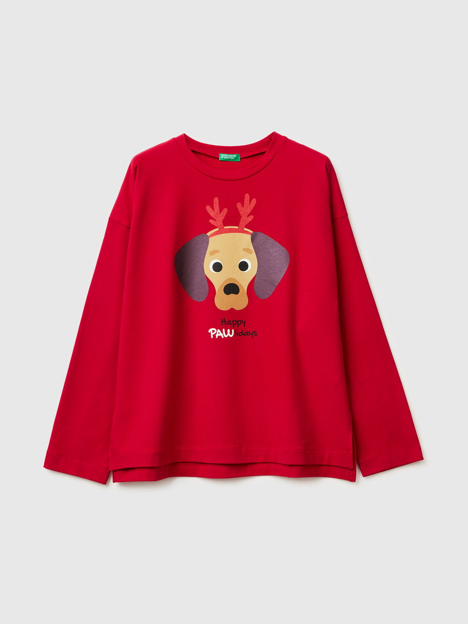 T-shirt de Natal com estampa cachorrinho - ucb_image_FS