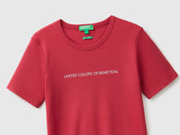 T-shirt de manga curta com logótipo glitter - ucb_image_FY