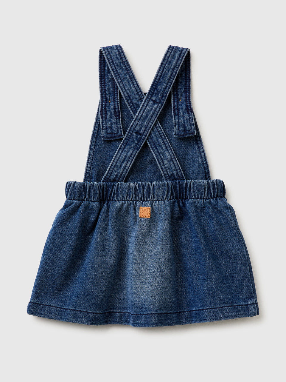 Denim-effect dungaree skirt - ucb_image_BS