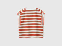 T-shirt sem mangas às riscas - ucb_image_BS