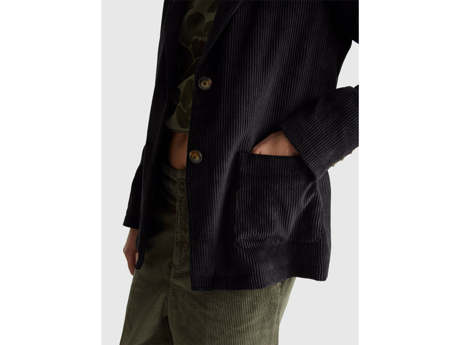 Corduroy blazer