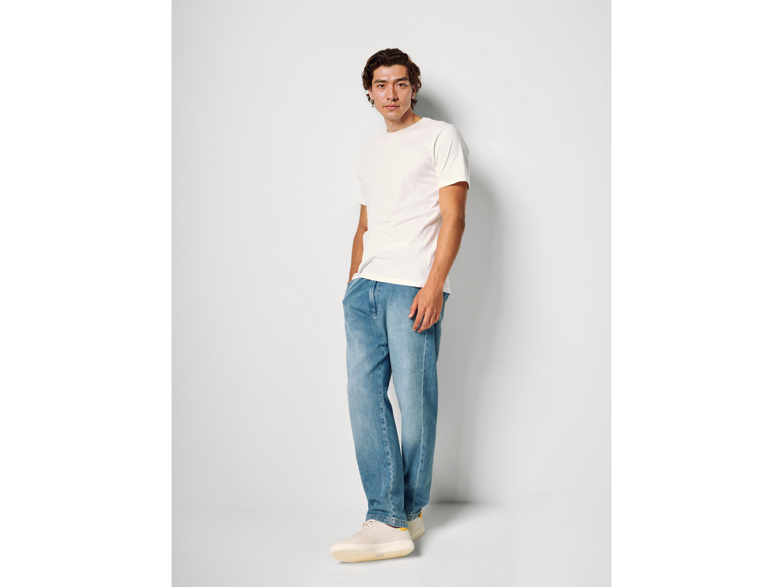 Long fiber cotton t-shirt