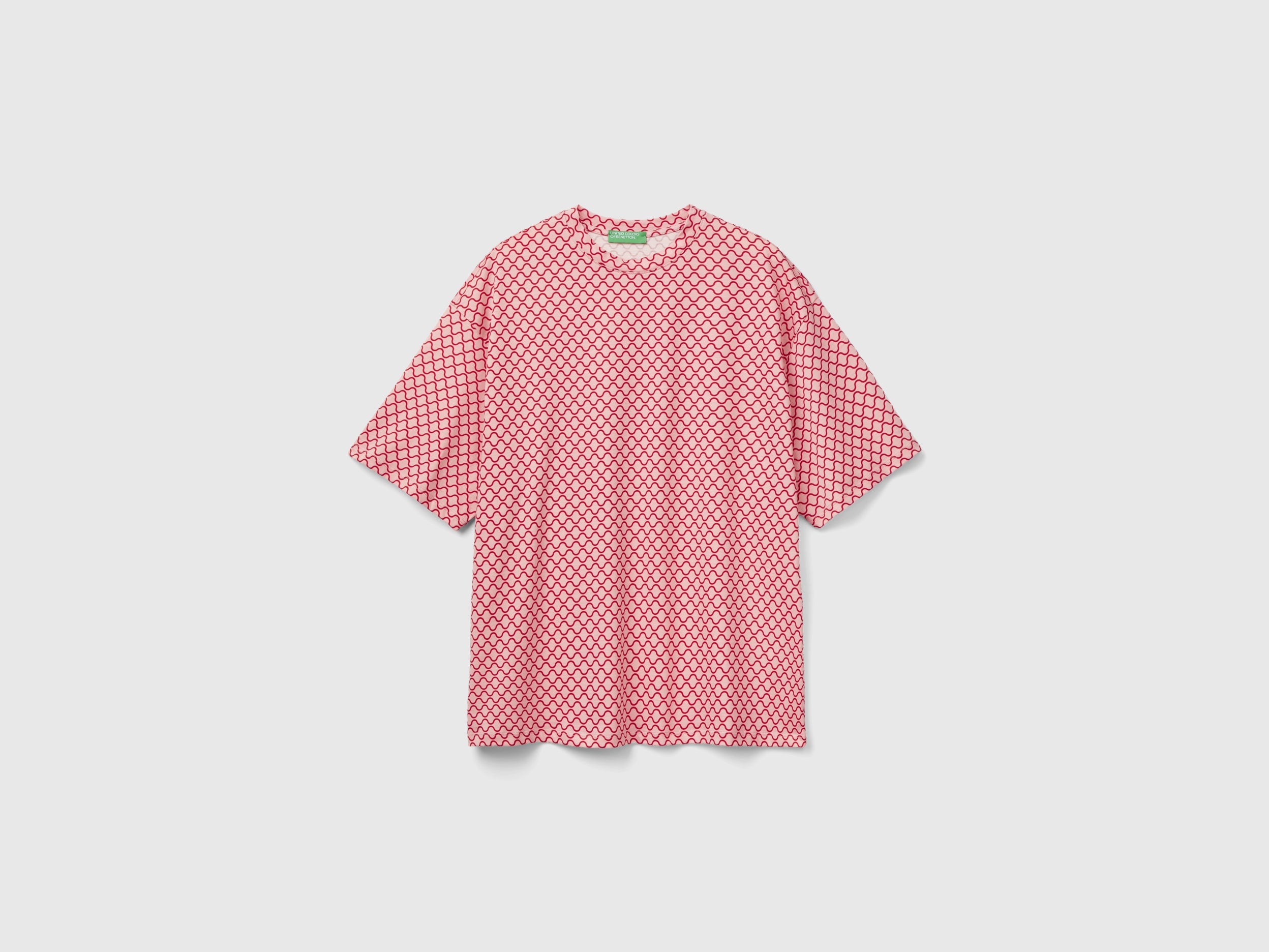 T-shirt com estampa de ondas - ucb_image_FS