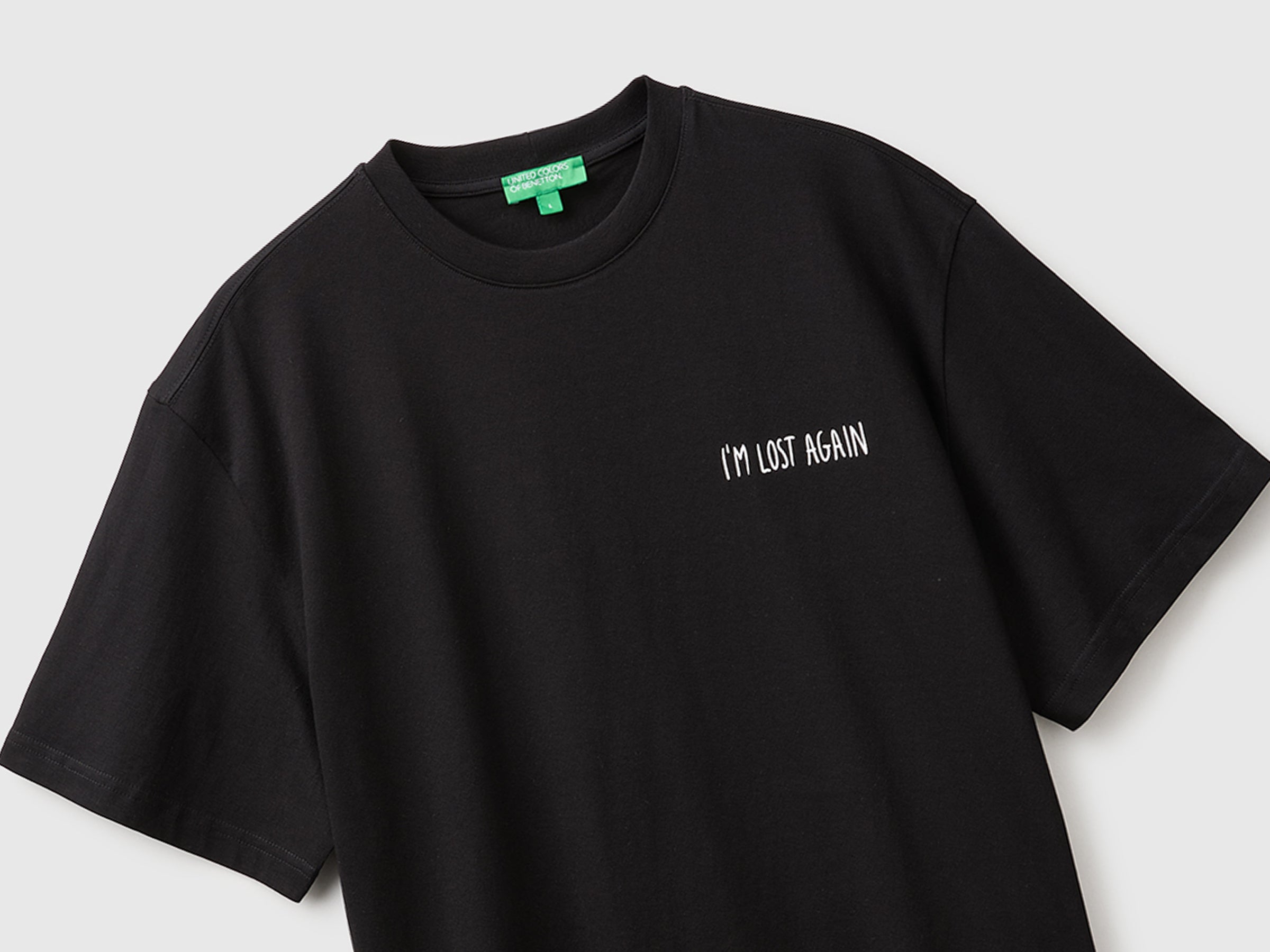 T-shirt relaxed fit com estampa - ucb_image_FY