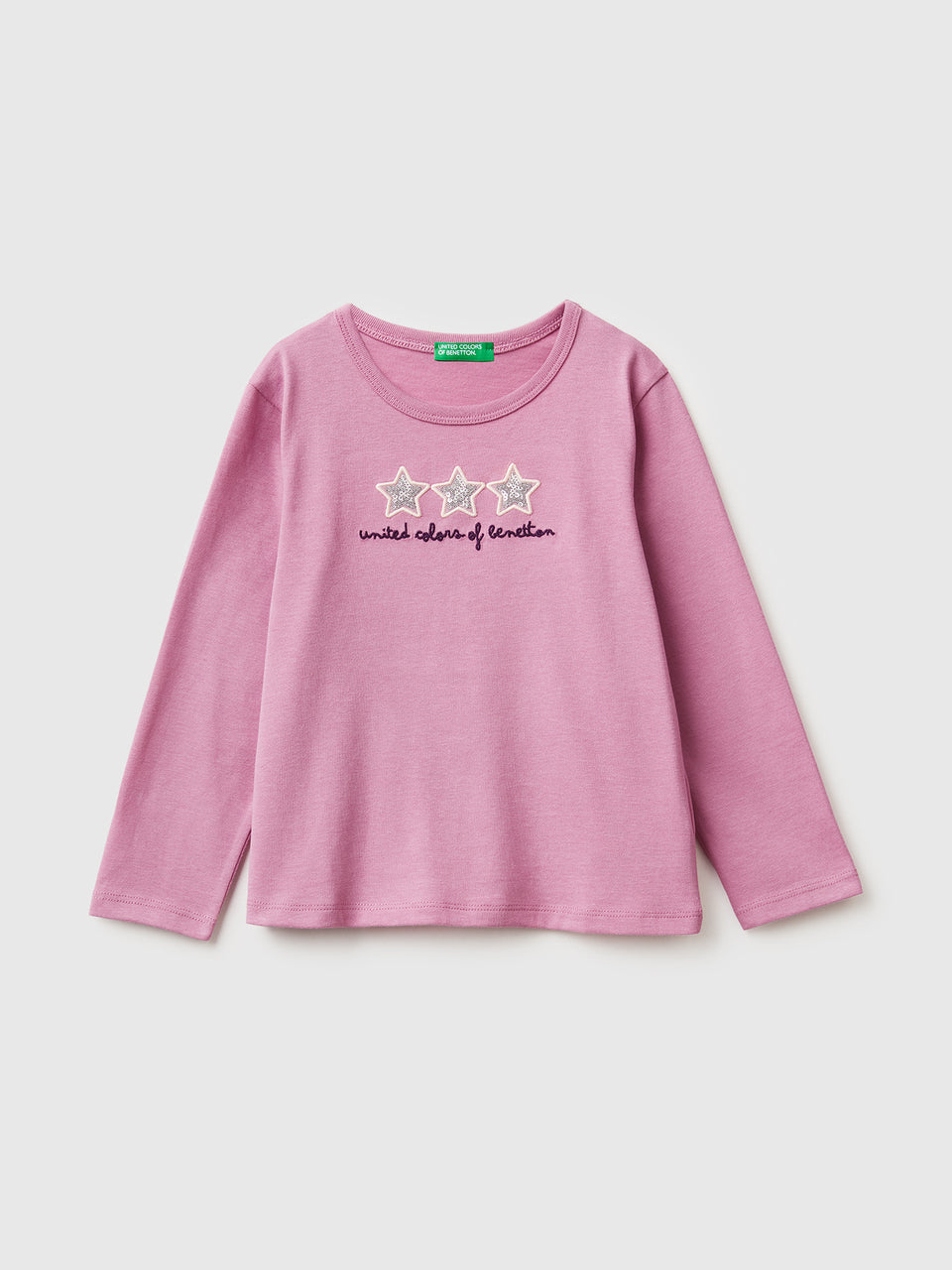 T-shirt com estampa e lantejoulas - ucb_image_FS