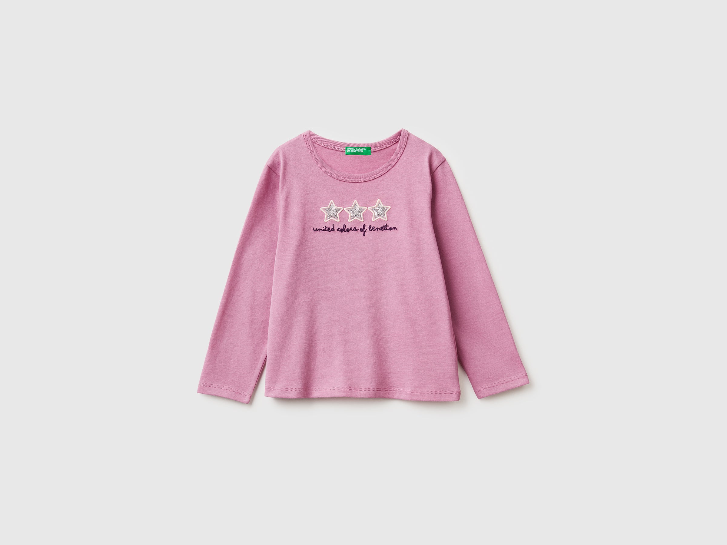 T-shirt com estampa e lantejoulas - ucb_image_FS