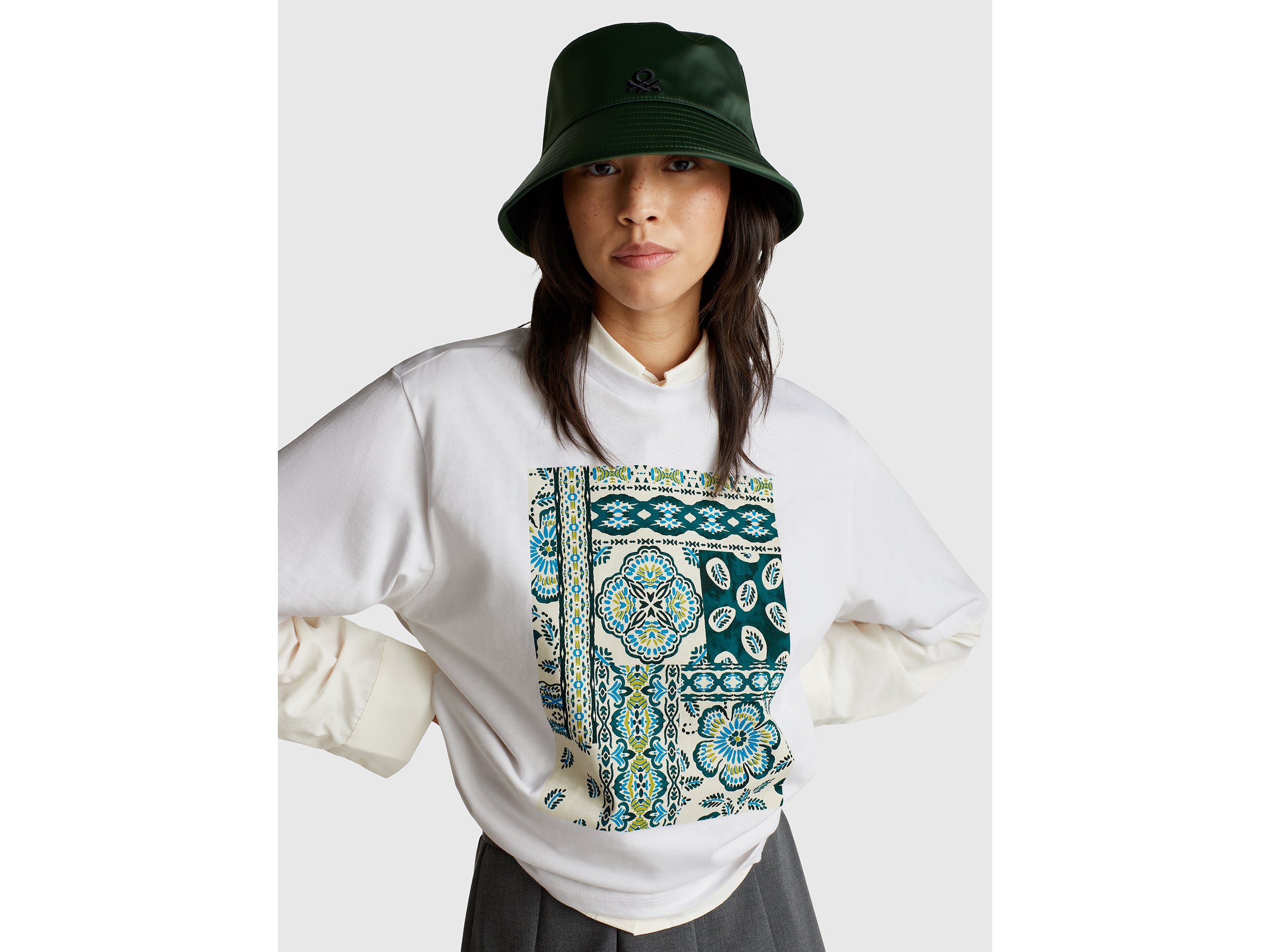 T-shirt com estampa bandana - ucb_image_FY