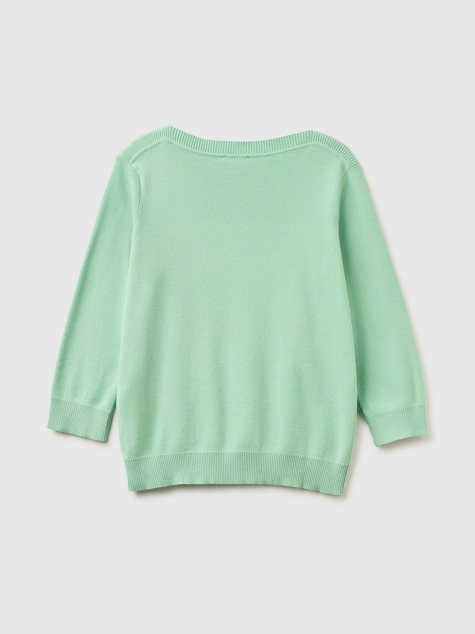Sage green sweater with boat neck - ucb_image_BS