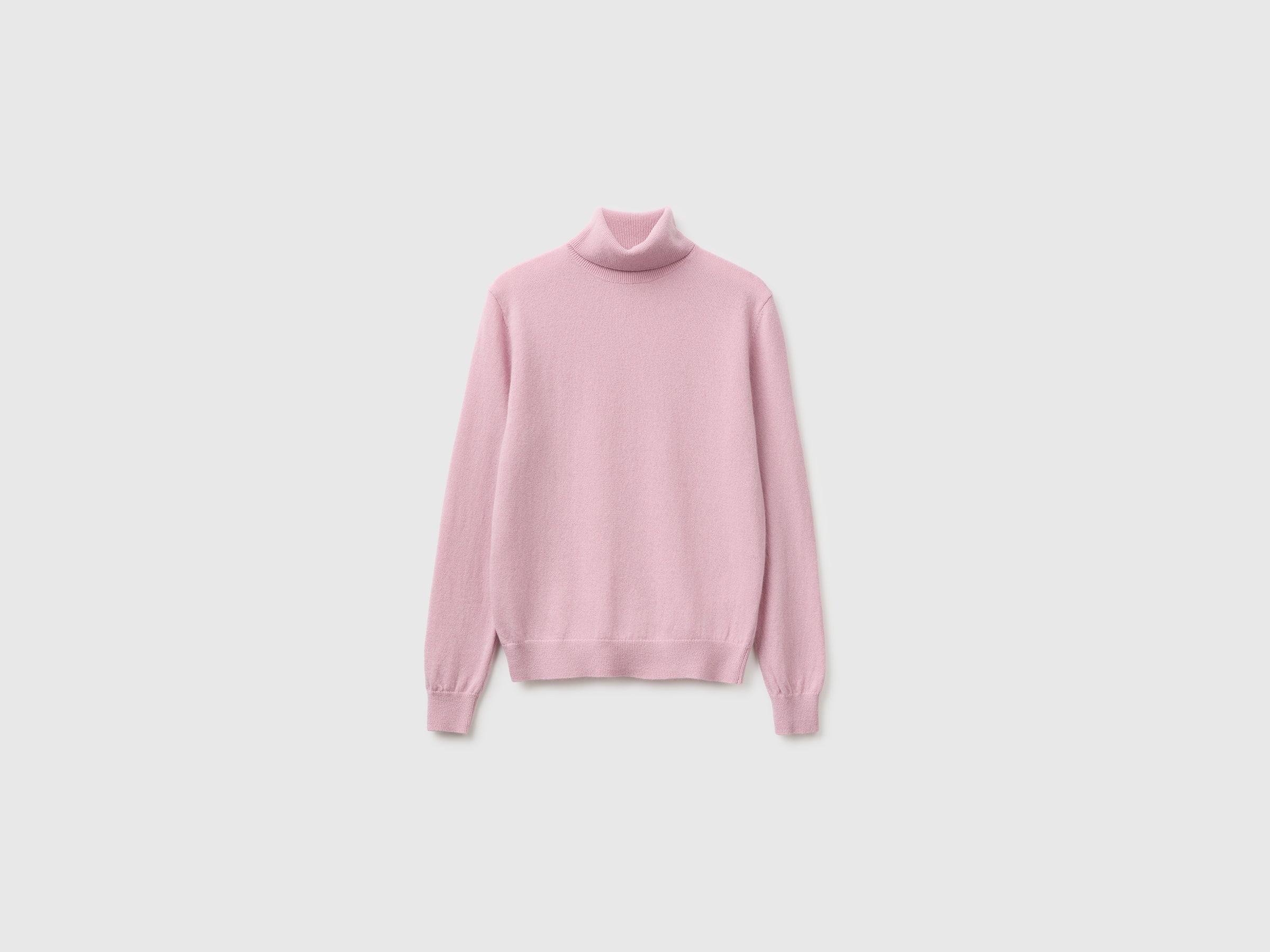 Camisola de gola alta lilás em pura lã Merino - ucb_image_FS