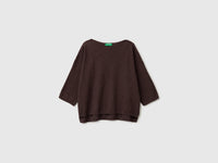Boxy fit linen blend sweater - ucb_image_FS