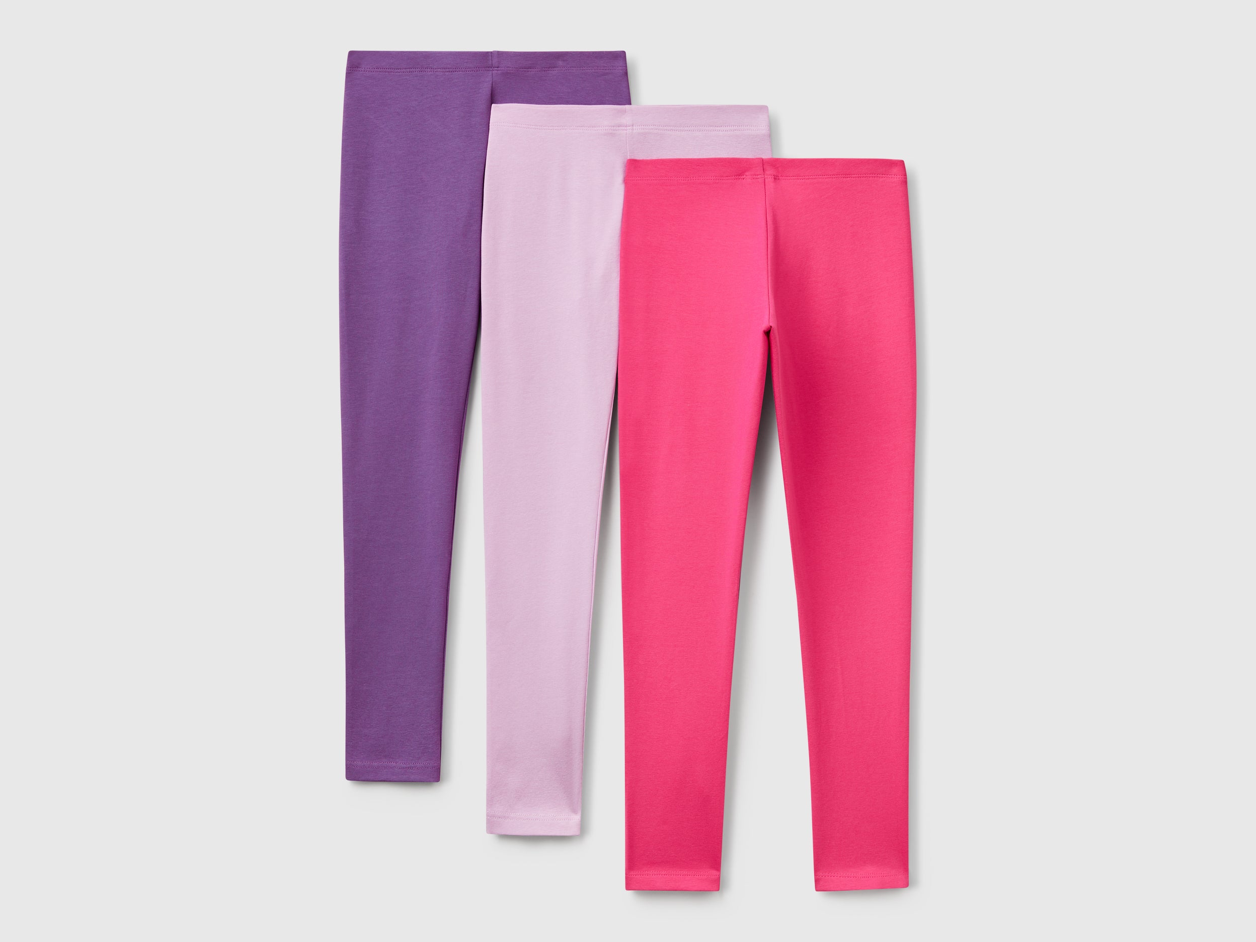 Três leggings em algodão stretch - ucb_image_BS