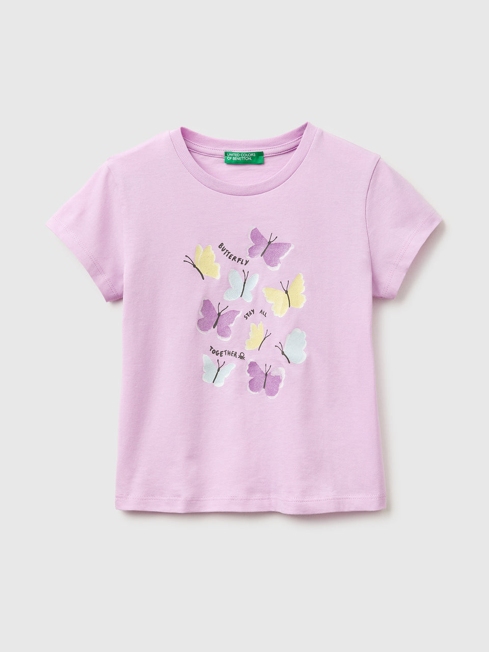 T-shirt with print and glitter - ucb_image_FS