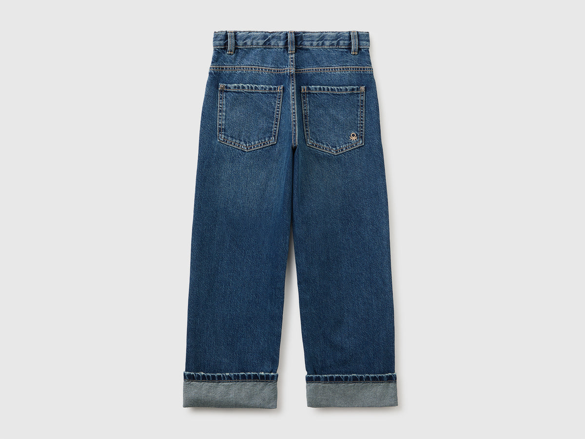 Jeans straight fit com rasgos - ucb_image_BS