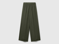 Palazzo trousers in 100% linen - ucb_image_BS