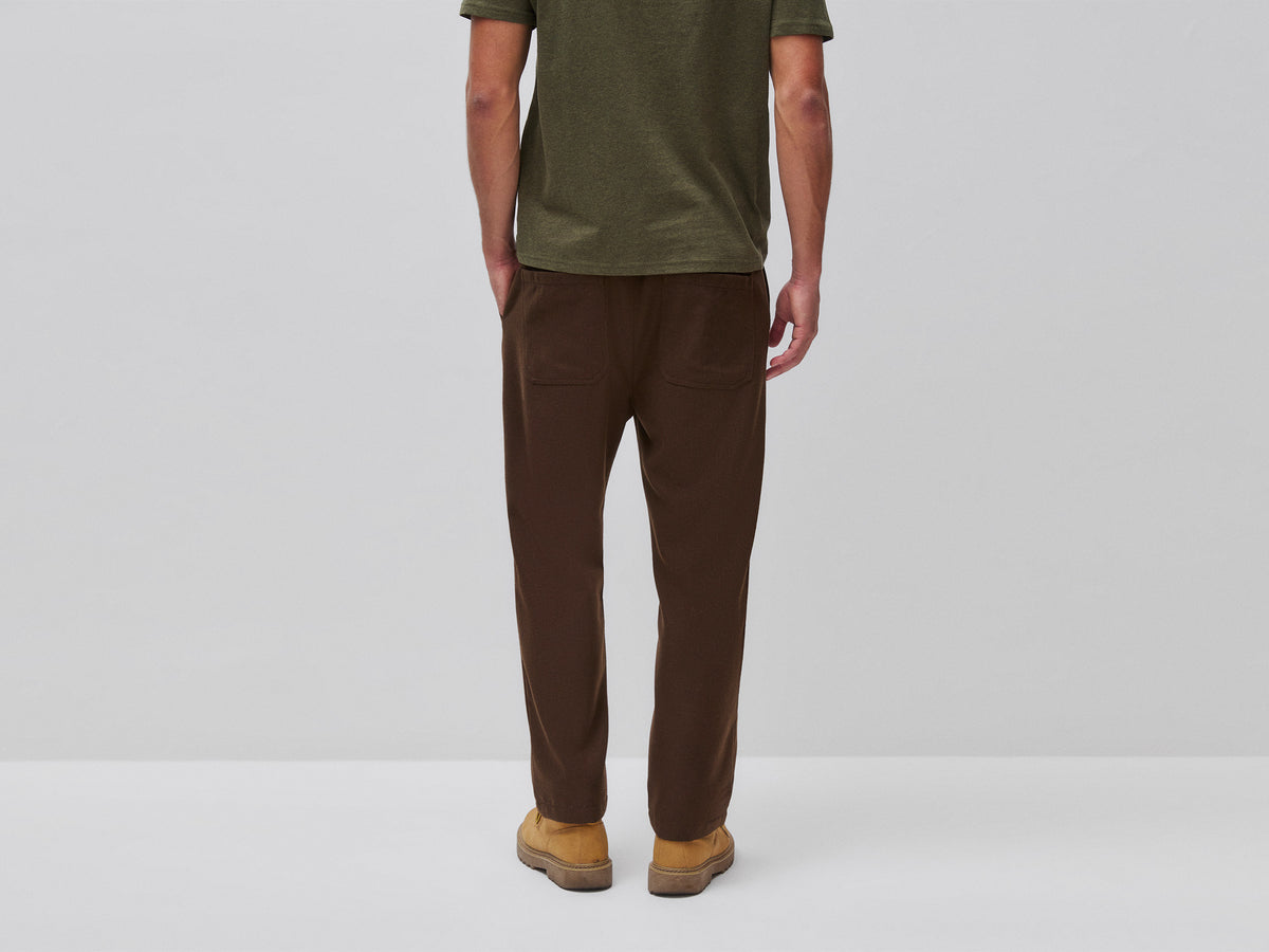 Joggers cropped em mistura de lã - ucb_image_B