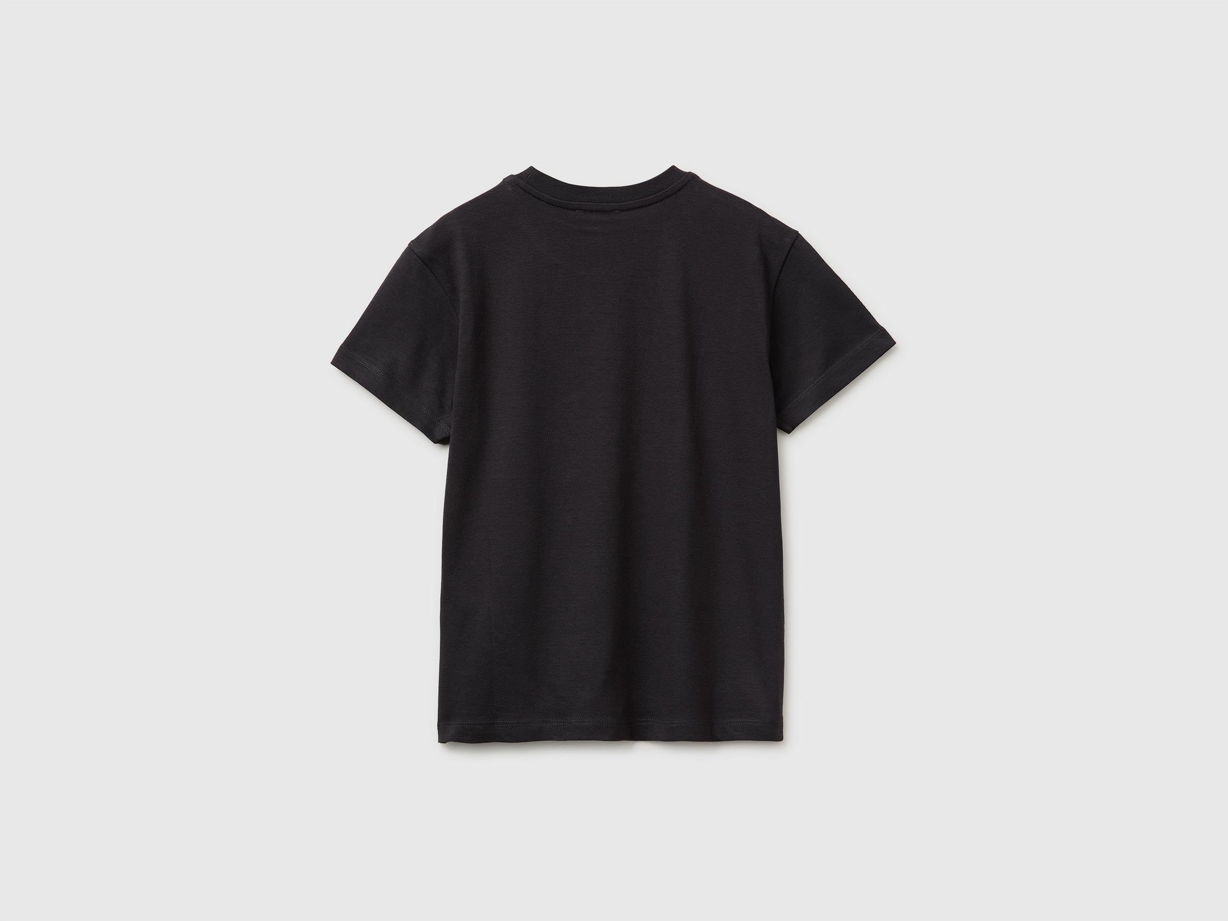 Organic cotton T-shirt with logo print - ucb_image_BS