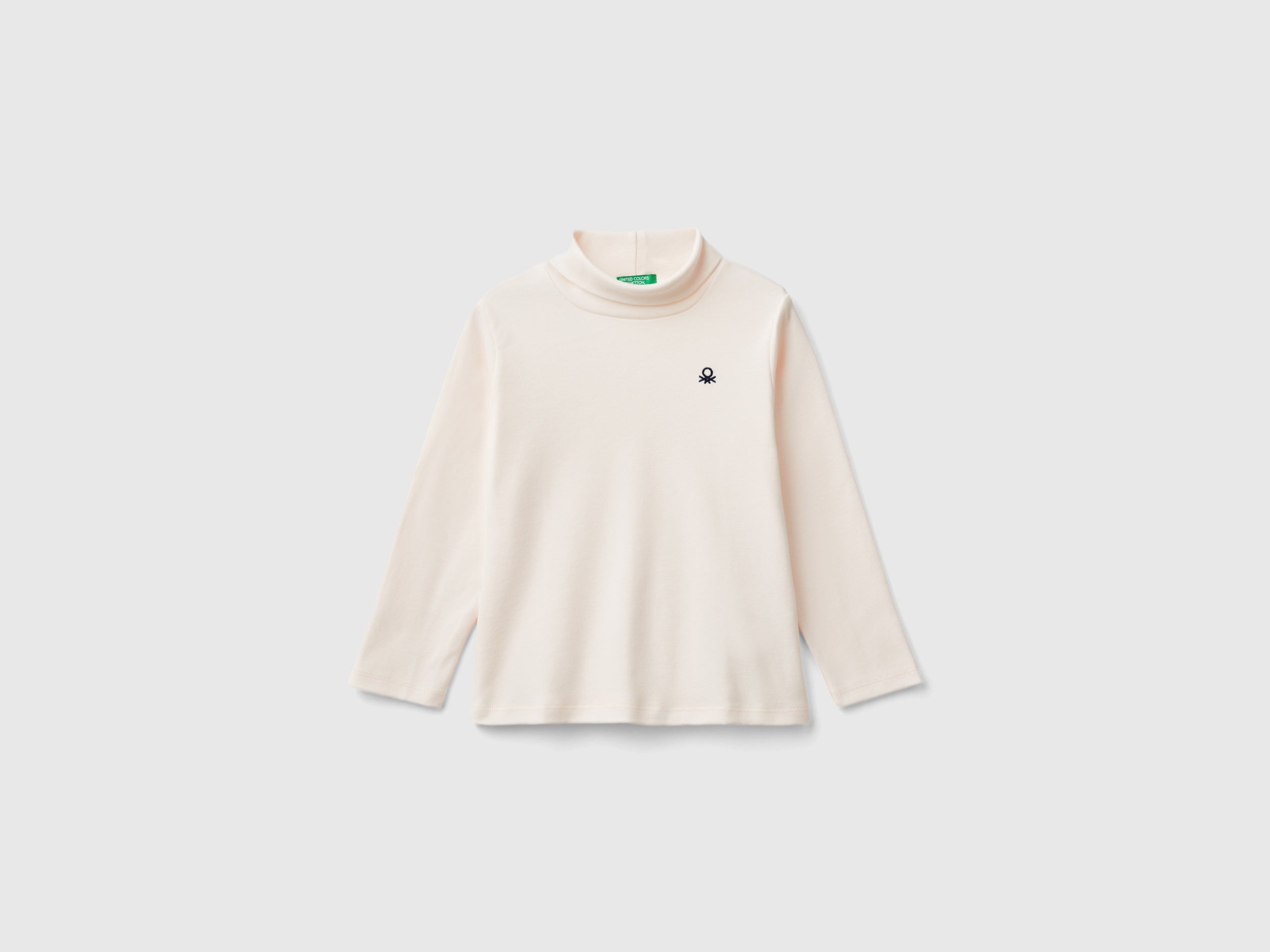 T-shirt de gola alta canelada - ucb_image_FS