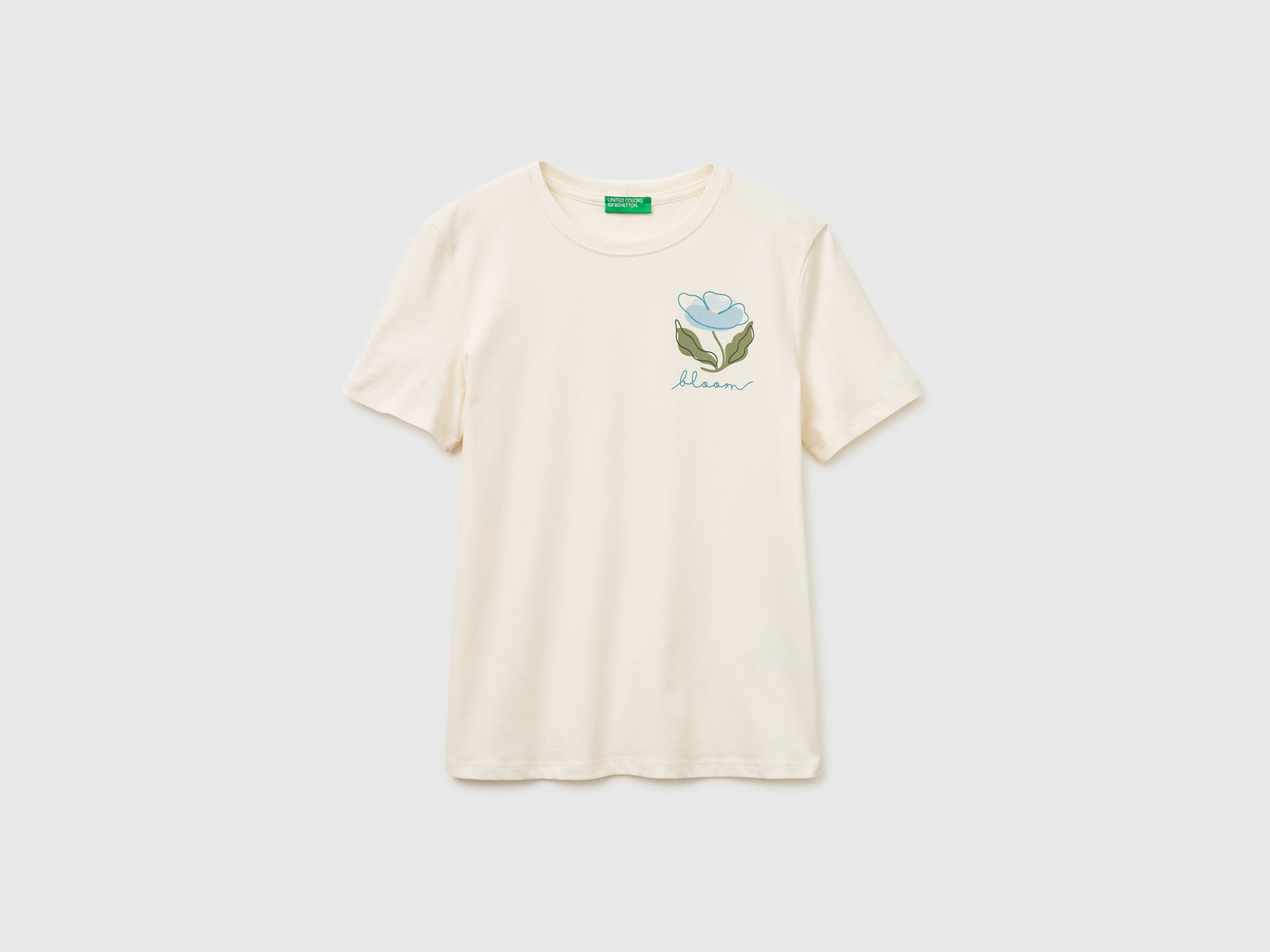 T-shirt with flower print - ucb_image_FS