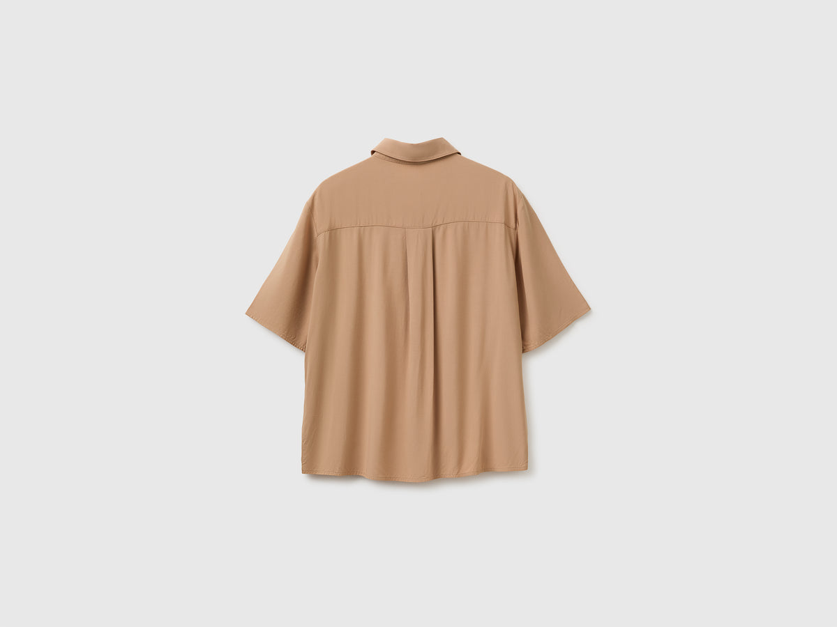 Camisa de manga 3/4 em viscose - ucb_image_BS