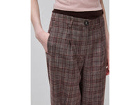 Calças tartan em viscose mista - ucb_image_FY