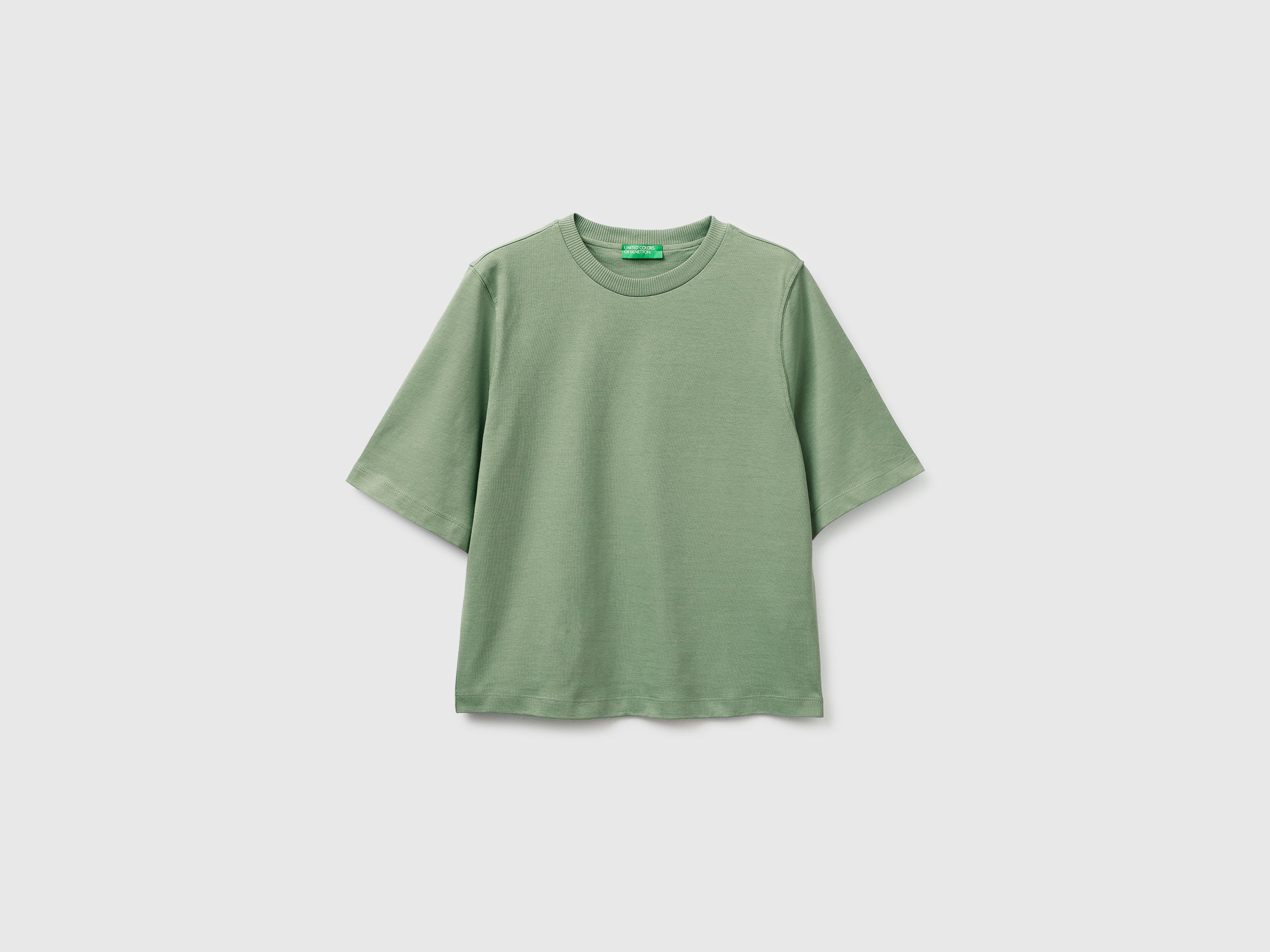 100% cotton boxy fit t-shirt - ucb_image_FS