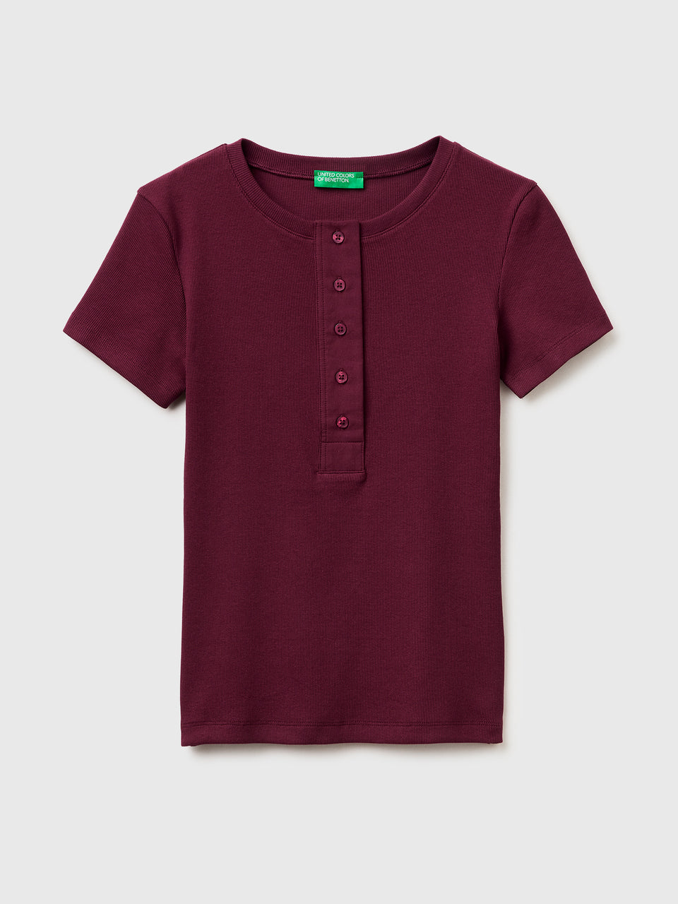 Ribbed henley T-shirt - ucb_image_FS