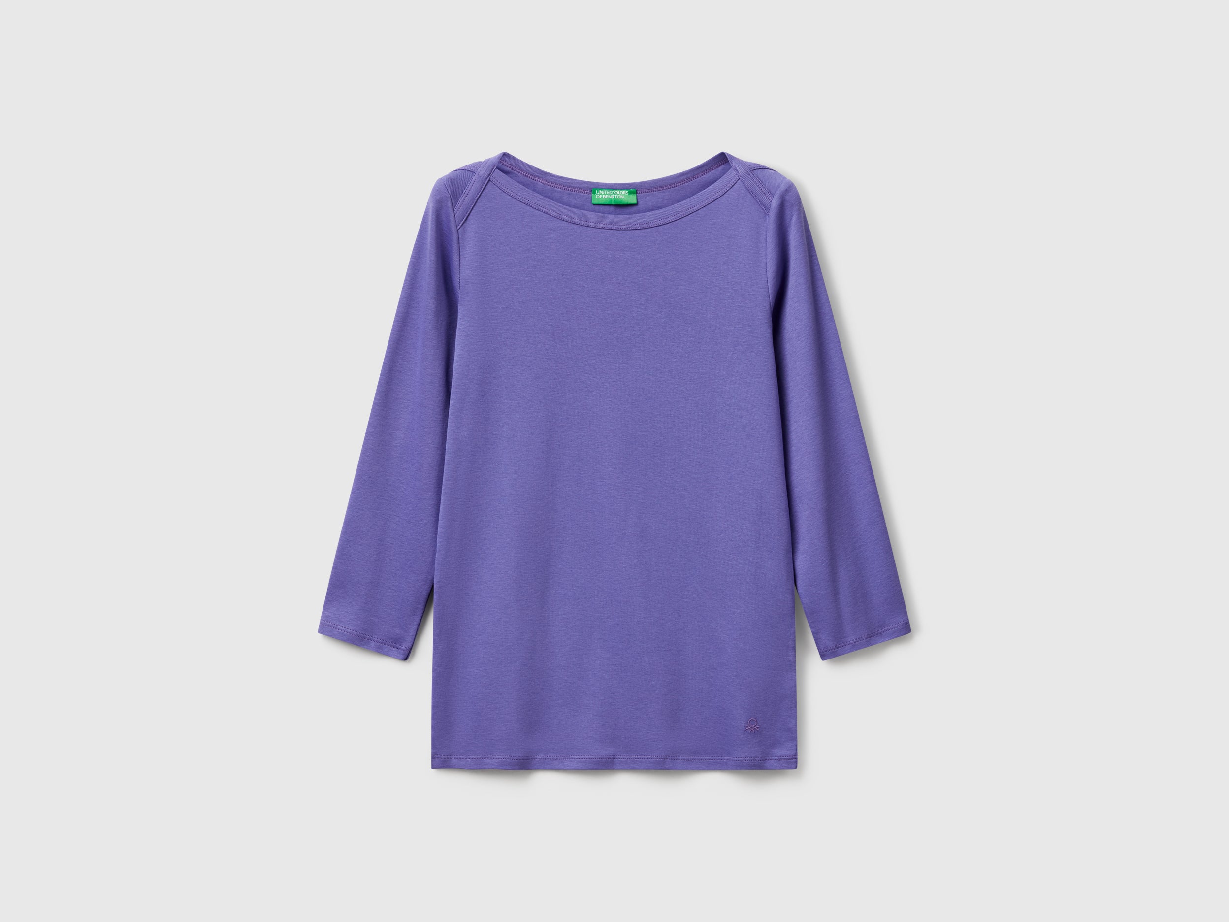 T-shirt com decote à barco - ucb_image_FS