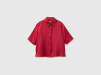 Short shirt in pure linen - ucb_image_FS
