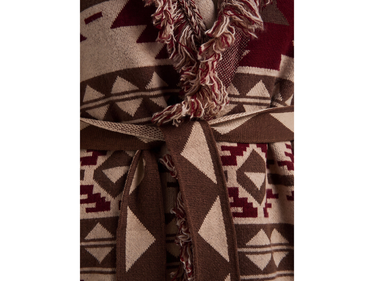 Casaco de malha jacquard com franjas - ucb_image_FY