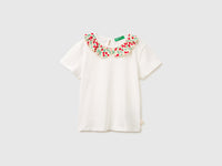 T-shirt com folhos na gola - ucb_image_FS