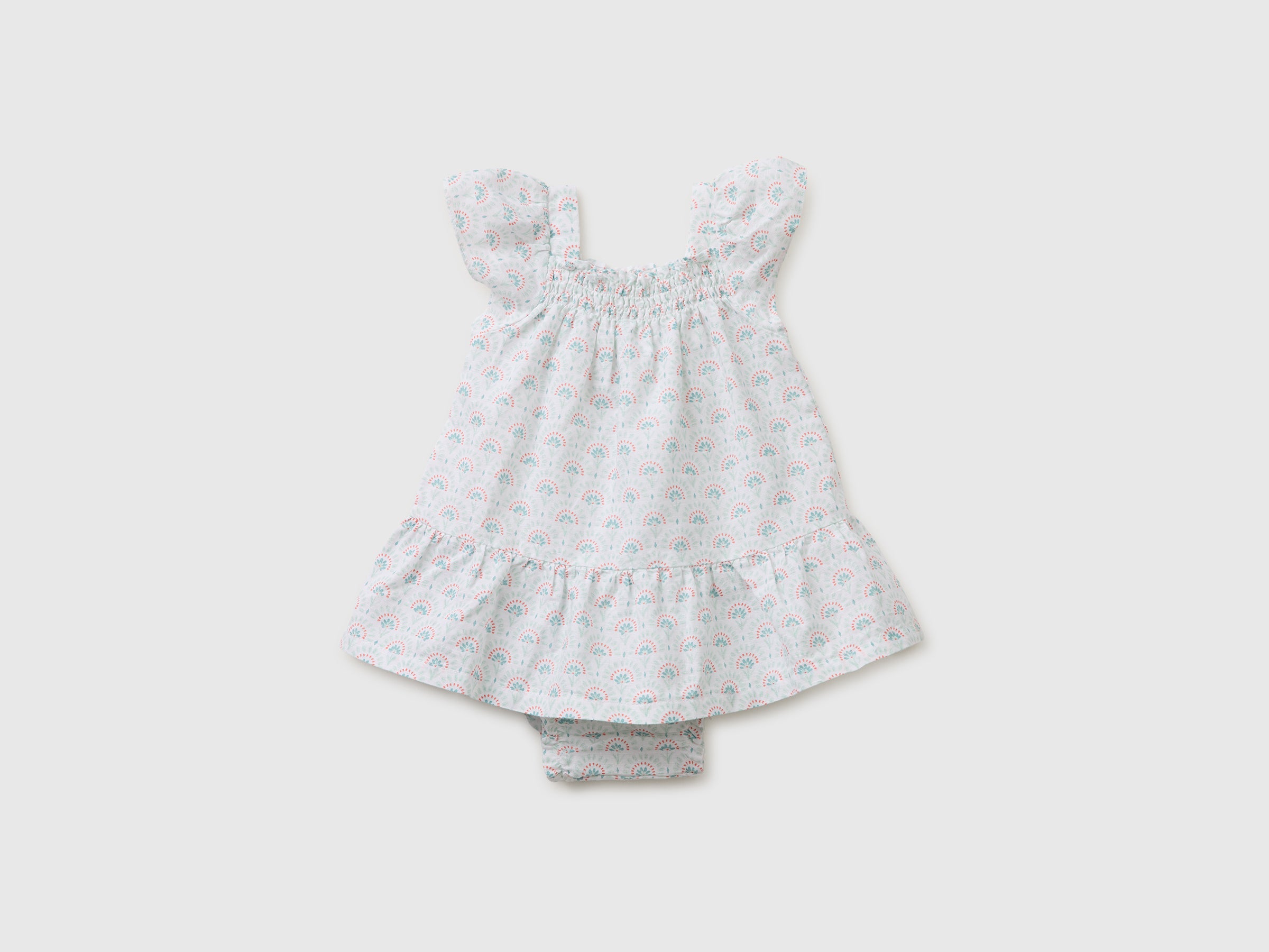 Floral dress in linen blend - ucb_image_FS
